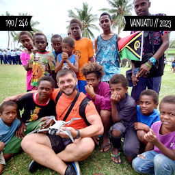 One Man Wolf Pack in Vanuatu (First time visited in 2023 | #10 in Oceania)