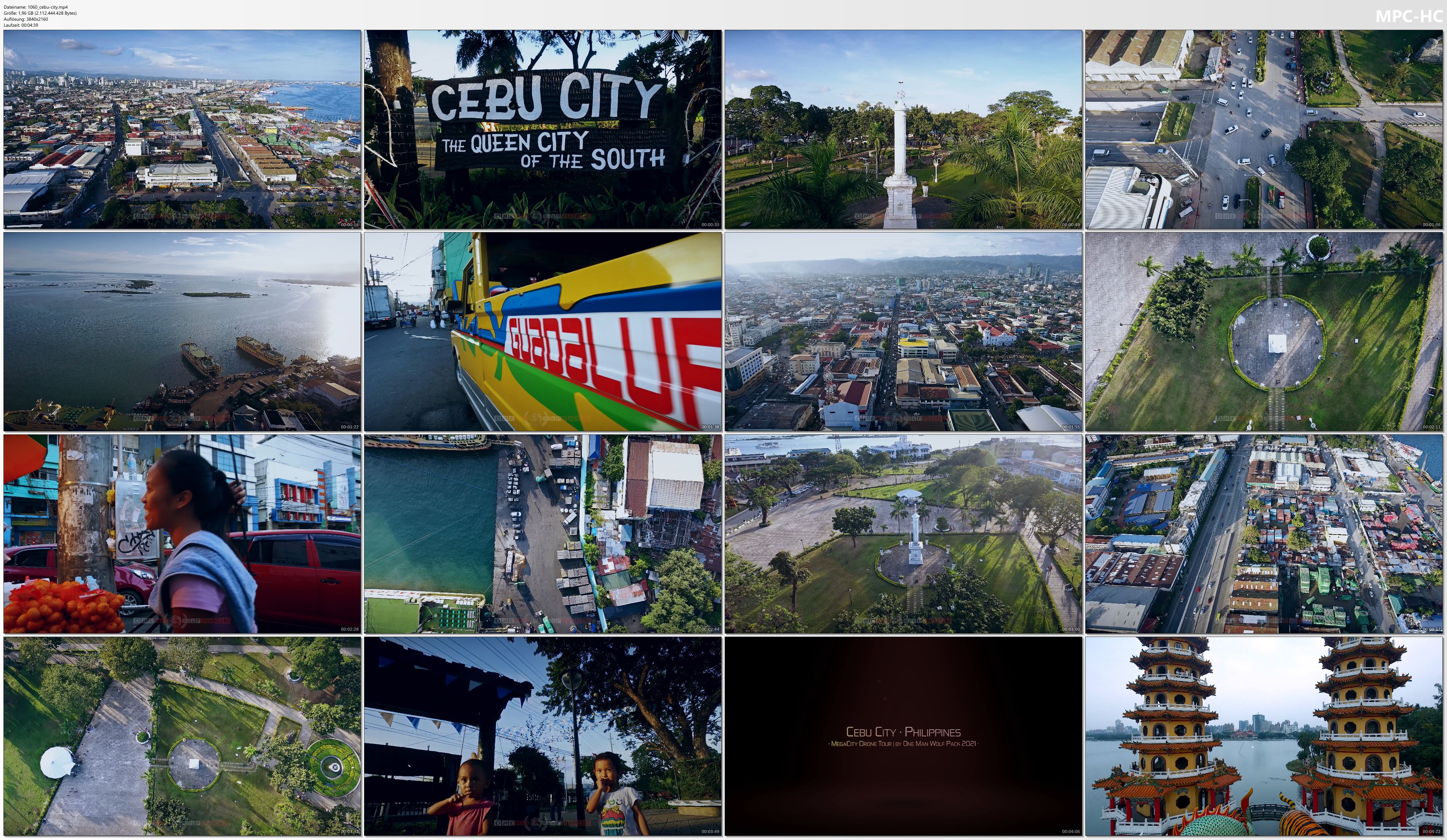 Drone Pictures from Video 【4K】Cebu City from Above | PHILIPPINES 2021 | Cinematic Wolf Aerial™ Drone Film
