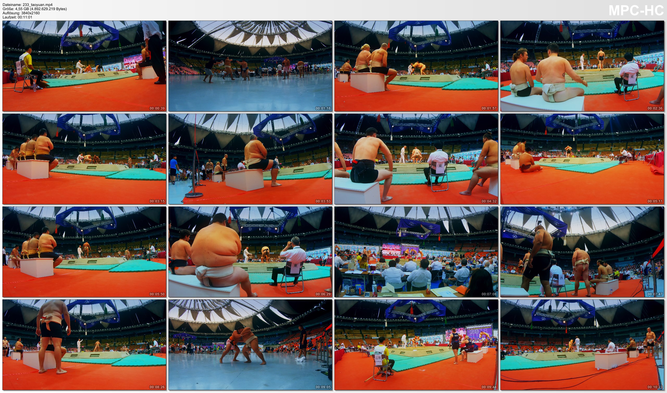  Pictures from Video 【4K】Footage | Sumo World Championships 2018 *EXTENDED* ..:: Taoyuan | Taiwan 22nd Ed. TRAVEL TAIPEI