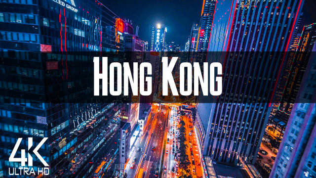 【4K】Hong Kong from Above | CITY PUNK in 2021 | Cinematic Wolf Aerial™ Drone Film