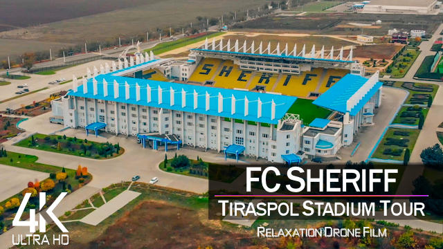 【4K】Sheriff Stadium from Above | FC SHERIFF TIRASPOL 2021 | Cinematic Wolf Aerial™ Drone Film