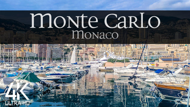 【4K】VIRTUAL WALKING TOUR: «Monte Carlo - Monaco 2021» | Original Sounds | No Comment UltraHD