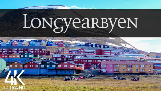 【4K】VIRTUAL WALKING TOUR: «Longyearbyen - Svalbard 2021» | ORIGINAL SOUNDS | NO COMMENT UHD
