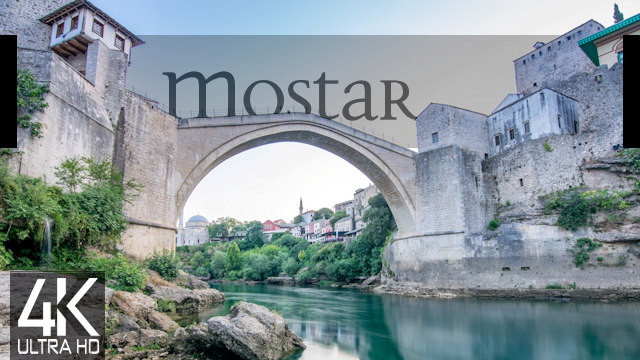【4K】Beautiful Mostar from Above | BOSNIA AND HERZEGOVINA 2022 | Cinematic Wolf Aerial™ Drone Film
