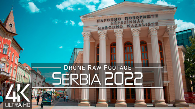 【4K】Drone RAW Footage | This is SERBIA 2022 | Belgrade | Nis & More | UltraHD Stock