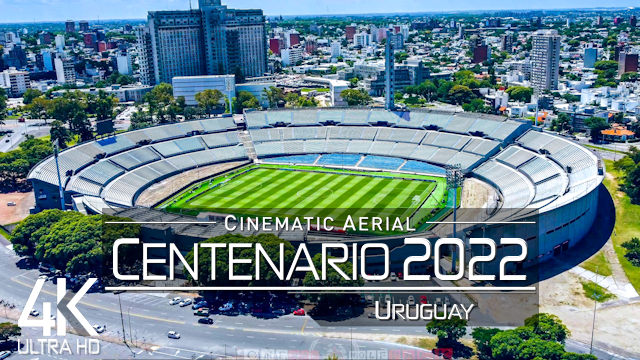 【4K】Estadio Centenario from Above | MONTEVIDEO 2022 | Cinematic Wolf Aerial™ Drone Film