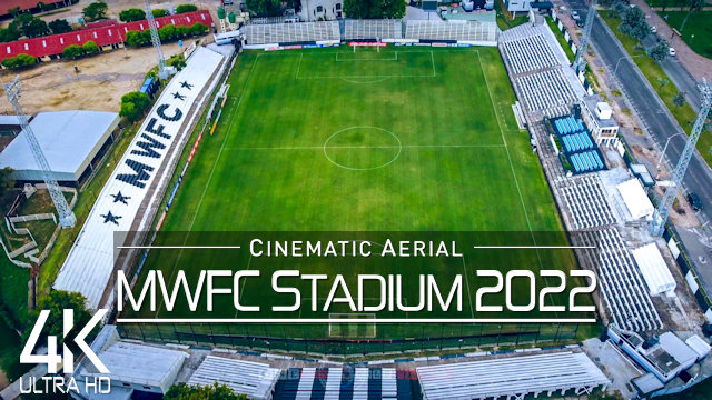 【4K】Estadio Parque Alfredo Victor Viera from Above | MWFC MONTEVIDEO 2022 | Cinematic Wolf Aerial™