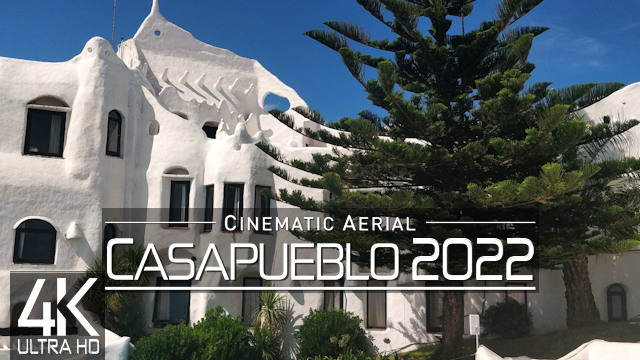 【4K】Casapueblo from Above | URUGUAY 2022 | Cinematic Wolf Aerial™ Drone Film