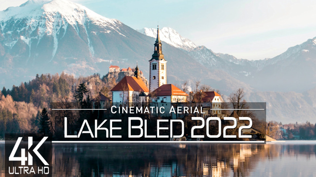 【4K】Lake Bled from Above | SLOVENIA 2022 | Cinematic Wolf Aerial™ Drone Film