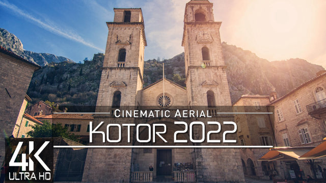 【4K】Kotor from Above | MONTENEGRO 2022 | Cinematic Wolf Aerial™ Drone Film