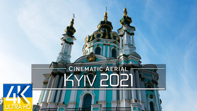 【4K】Kyiv from Above | UKRAINE 2021 | Cinematic Wolf Aerial™ Drone Film