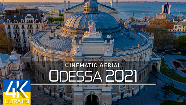 【4K】Odessa from Above | UKRAINE 2021 | Cinematic Wolf Aerial™ Drone Film