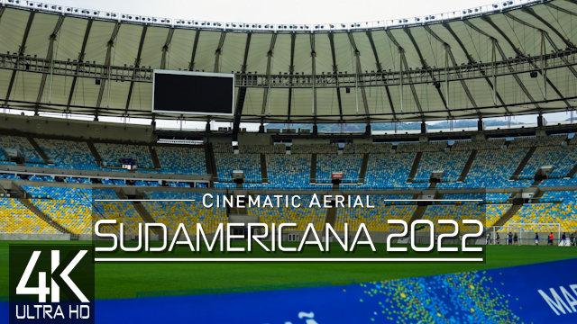 【4K】6 Stadiums of COPA SUDAMERICANA from Above | 2022 | Cinematic Wolf Aerial™ Drone Film
