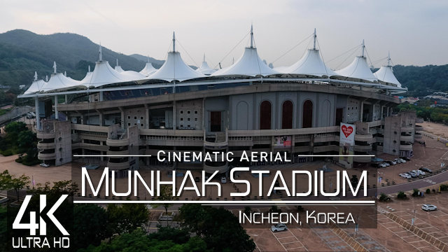 【4K】Incheon Munhak Stadium from Above | SOUTH KOREA 2022 | Cinematic Wolf Aerial™ Drone Film