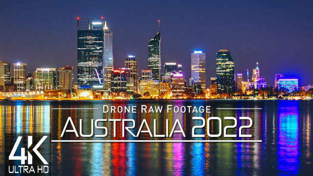 【4K】Drone RAW Footage | This is AUSTRALIA 2022 | Perth | Esperance & More | UltraHD Stock Video