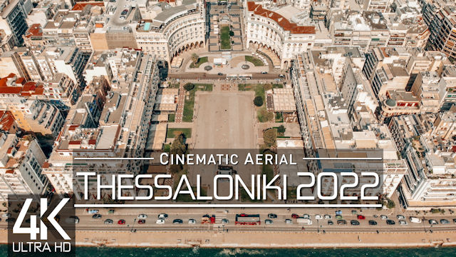 【4K】Thessaloniki from Above | GREECE 2022 | Cinematic Wolf Aerial™ Drone Film