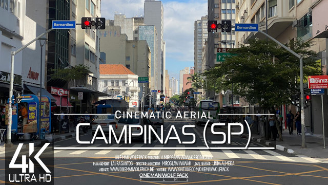 【4K】Campinas from Above | São Paulo - BRAZIL 2022 | Cinematic Wolf Aerial™ Drone Film