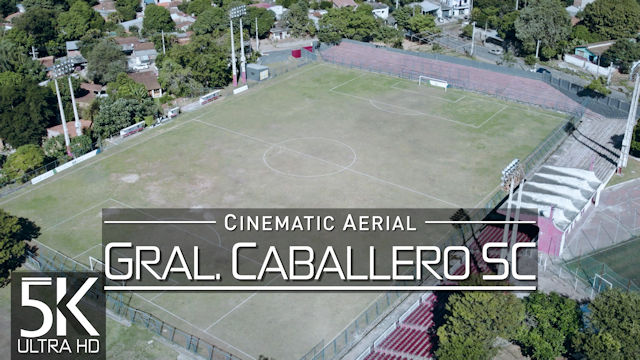 【5K】Club Caballero SC | Estadio Hugo Bogado Vaceque | Asuncion PARAGUAY 2022 | Cinematic Aerial