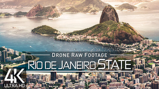 【4K】Drone RAW Footage | This is RIO DE JANEIRO STATE | Brazil 2022 | RJ UltraHD Stock Video