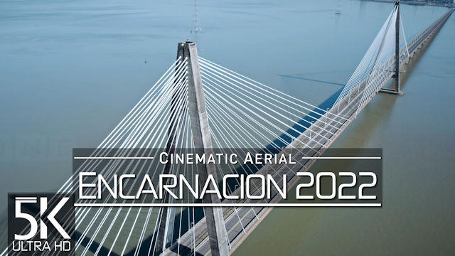 【5K】Encarnacion from Above | PARAGUAY 2022 | Cinematic Wolf Aerial™ Drone Film