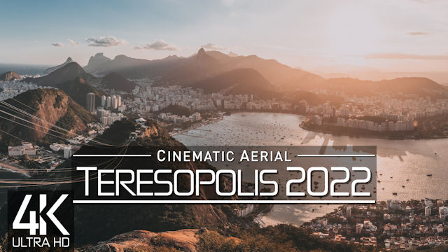 【4K】Teresopolis from Above | BRAZIL 2022 | Cinematic Wolf Aerial™ Drone Film