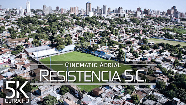 【5K】Resistencia S.C. | Estadio Tomás Beggan Correa | Asuncion PARAGUAY 2022 | Cinematic Aerial™