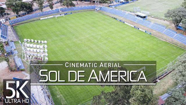 【5K】Club Sol de América | Estadio Luis Alfonso Giagni | Asuncion PARAGUAY 2022 | Cinematic Aerial™