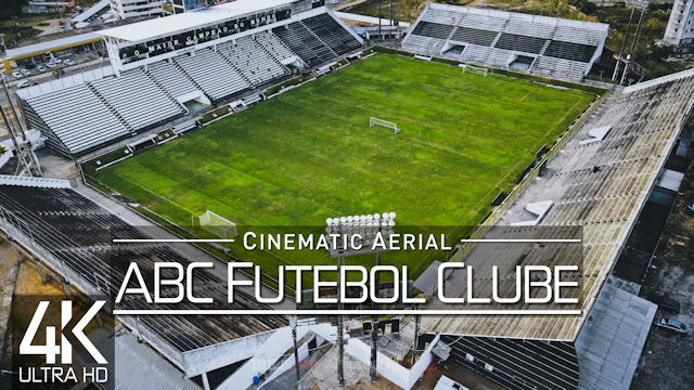 【4K】ABC Futebol Clube | Estadio Frasqueirão | Natal BRAZIL 2022 | Cinematic Wolf Aerial™ Drone