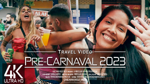 【4K 60fps】RIO DE JANEIRO PRE CARNIVAL 2023 «The Party of your Life» | ORIGINAL SOUNDS