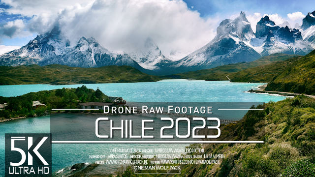 【5K】Drone RAW Footage | This is CHILE 2023 | Santiago | Vina del Mar & More | UltraHD Stock Video
