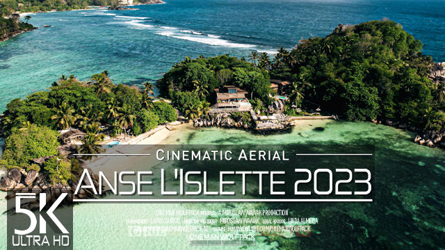 【5K】SEYCHELLES MOST BEAUTIFUL TINY ISLAND | Anse LIslette 2023 | Mahe Cinematic Drone Film