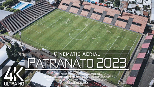 【4K】Atlético Patronato | Estadio Presbitero B. Grella from Above | Parana ARGENTINA 2023 | Drone