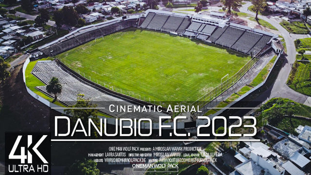 【4K】Danubio F.C. | Jardines del Hipódromo Stadium from Above | Montevideo URUGUAY 2023 | Drone