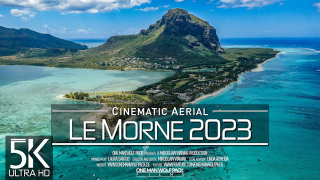 【5K】Le Morne from Above | MAURITIUS UNESCO World Heritage 2023 | Cinematic Wolf Aerial™ Drone Film