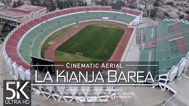 【5K】Madagascar National Stadium from Above | KIANJA BAREA MAHAMASINA 2023 | Cinematic Aerial™ Drone