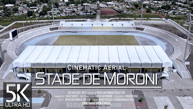 【5K】Comoros National Stadium from Above | STADE DE MORONI 2023 | Cinematic Aerial™ Drone Film
