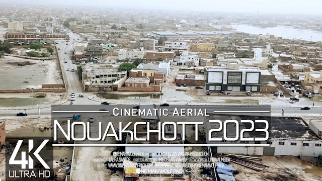 【4K】Nouakchott from Above | Capital of MAURITANIA 2023 | Cinematic Wolf Aerial™ Drone Film