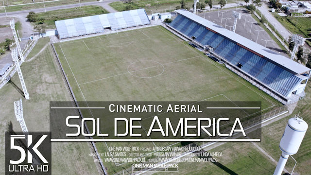 【5K】Club Sol de América Formosa | Estadio Sol de America | ARGENTINA 2023 |Cinematic Aerial™ Drone