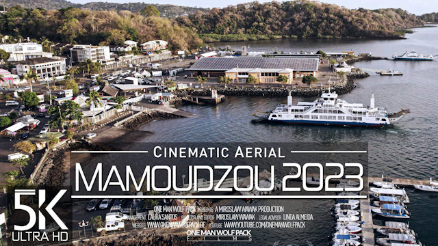 【5K】Mamoudzou from Above | Capital of MAYOTTE 2023 | Cinematic Wolf Aerial™ Drone Film