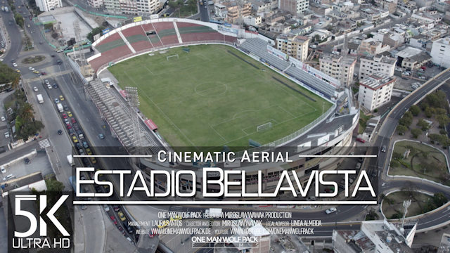 【5K】Estadio Bellavista from Above | AMBATO | ECUADOR 2023 | Cinematic Wolf Aerial™ Drone Film