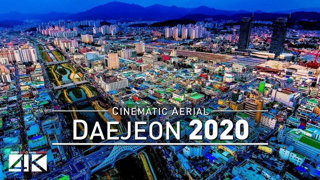 【4K】Drone Footage | DAEJEON - South Korea 2019 ..:: Cinematic Aerial Film | 대전시 대한민국