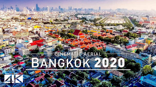 【4K】Drone Footage | BANGKOK - Capital of Thailand 2019 ..:: Cinematic Aerial Film | กรุงเทพมหานคร