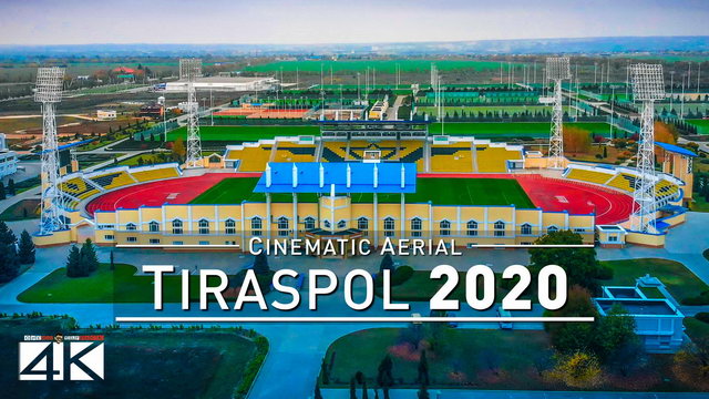 【4K】Tiraspol from Above - Capital of TRANSNISTRIA 2020 | Moldova | Cinematic Aerial Film