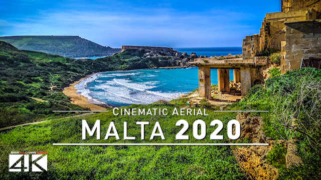 【4K】Amazing MALTA from Above 2020 | Cinematic Wolf Aerial™ Drone Film