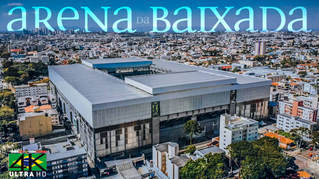 【4K】Arena da Baixada from Above - BRAZIL 2020 | Athletico Paranaense | Cinematic Wolf Aerial™ Drone