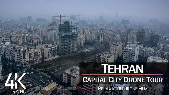 【4K】¼ HOUR DRONE FILM: «The Beauty of Iran» | Ultra HD | Chillout (2160p Ambi Tehran UHD TV) | 820