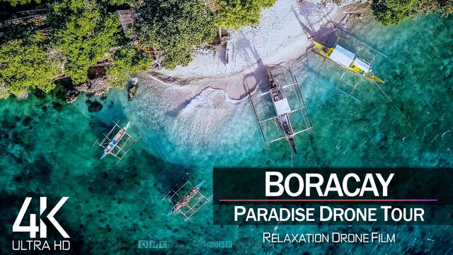 【4K】½ HOUR DRONE FILM: «This is Boracay» | Ultra HD | Chillout Music (2160p Ambient UHD TV)