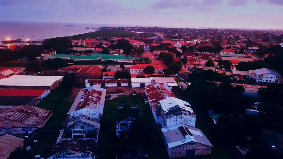 Drone Picture Guinea-Bissau itself