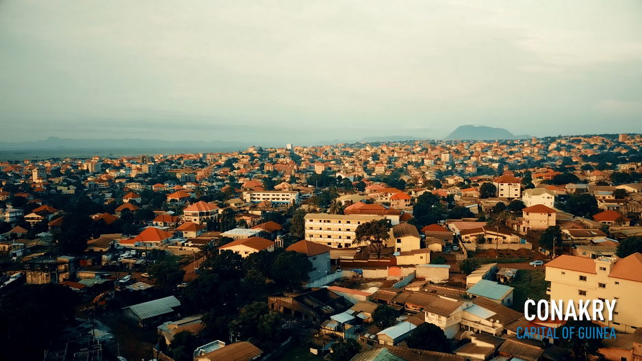 Drone Picture Conakry (Guinea)