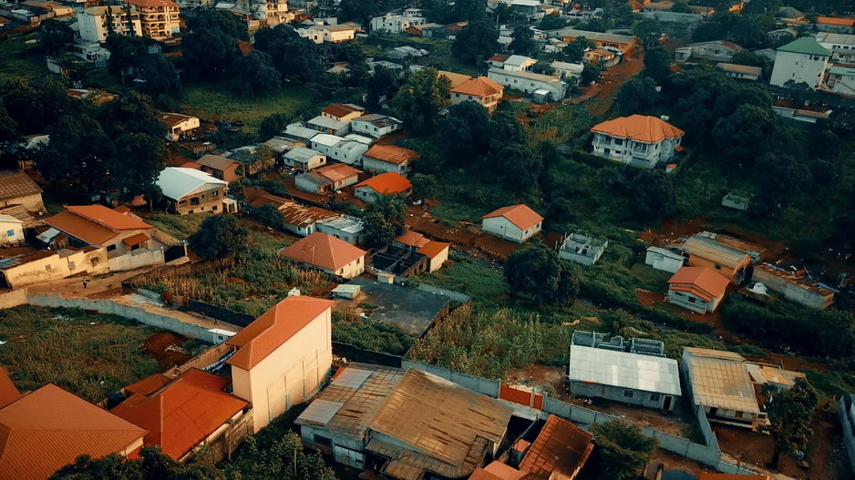 Drone Picture Conakry (Guinea)